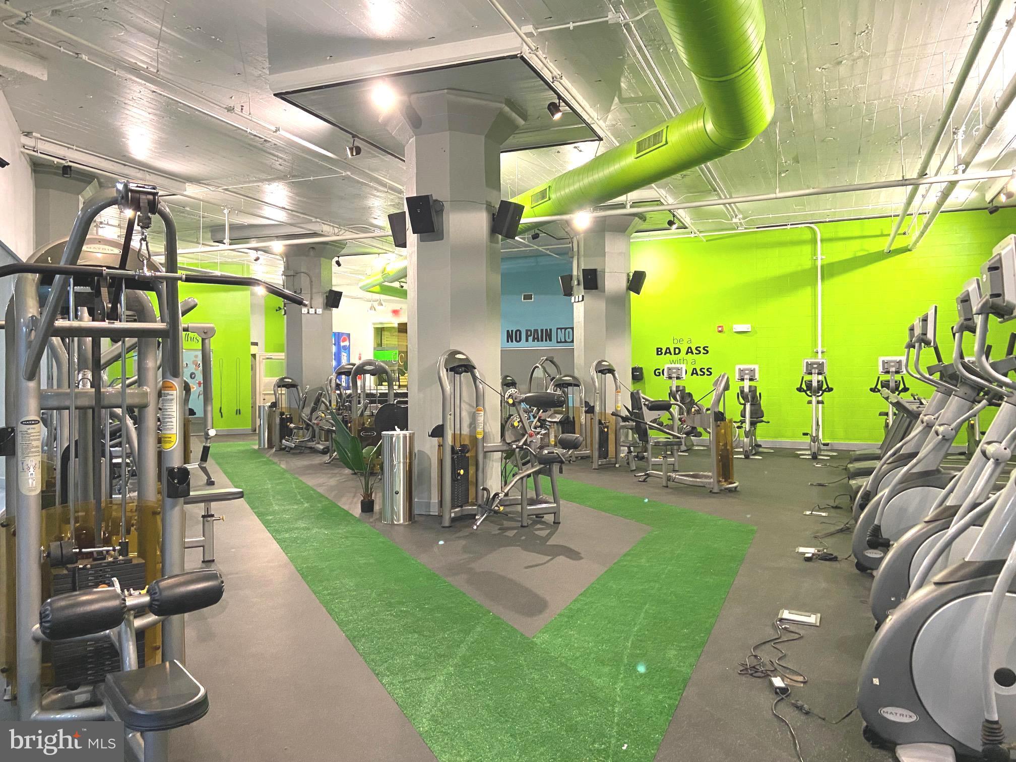 1100 South Broad Street, Unit 309B Philadelphia, PA 19146 - Photo 23 of 34 a view of a room with gym equipment