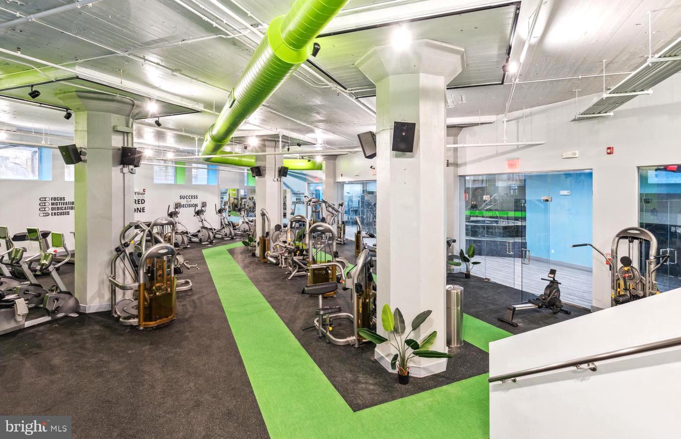 1100 South Broad Street, Unit 309B Philadelphia, PA 19146 - Photo 25 of 34 a view of a room with gym equipment