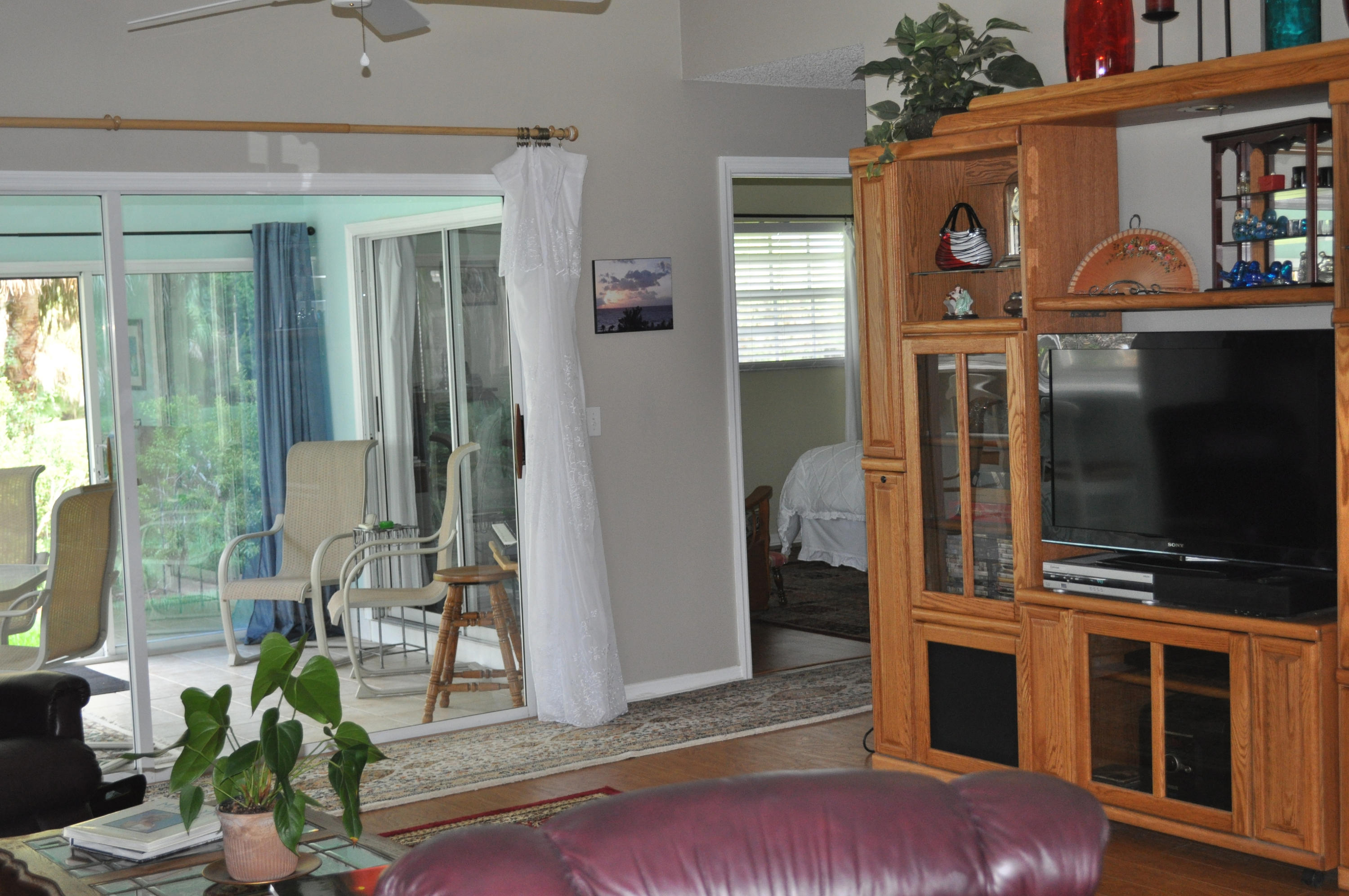 4060 Gator Trace Road Fort Pierce, FL 34982 - Photo 10 of 14 Living Room Slider out to Patio