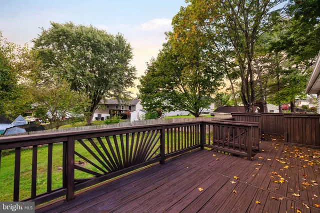 a view of a back yard