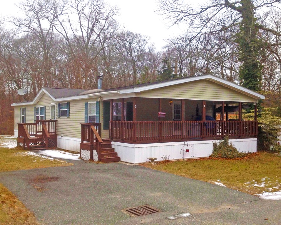 5 Medallion Road Holbrook, MA 02343 - Photo 1 of 10 a front view of a house with a yard
