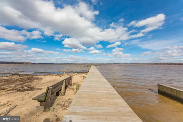 a view of ocean with beach