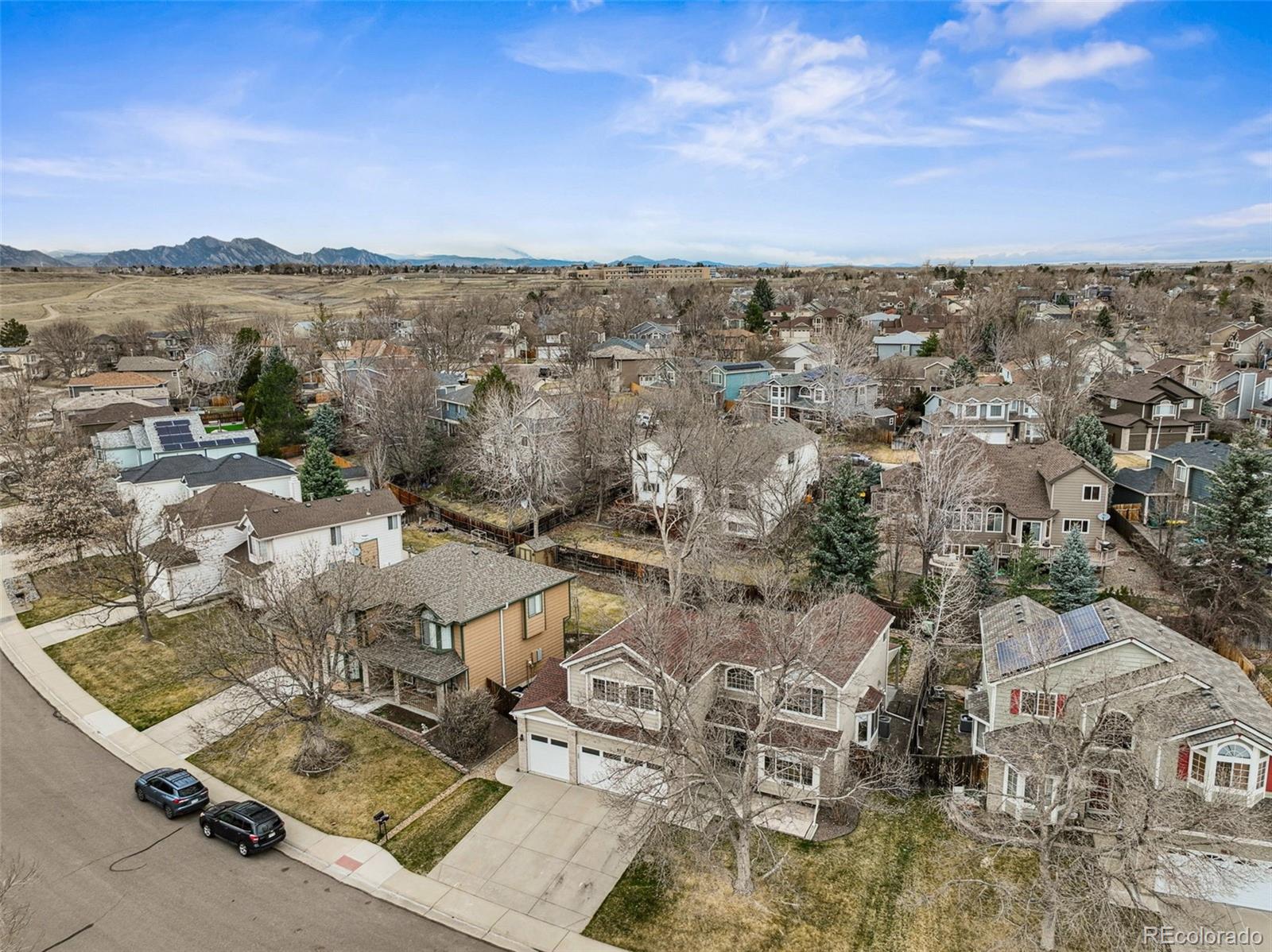 9722 Kipling Street Westminster, CO 80021 - Photo 43 of 45 an aerial view of residential house with outdoor space