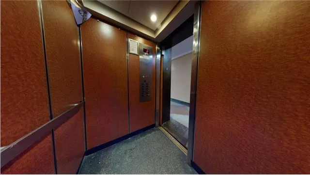 a view of elevator