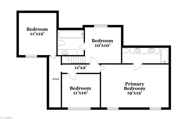 $2,065 | 2615 Nana Lane, Greensboro, NC 27405