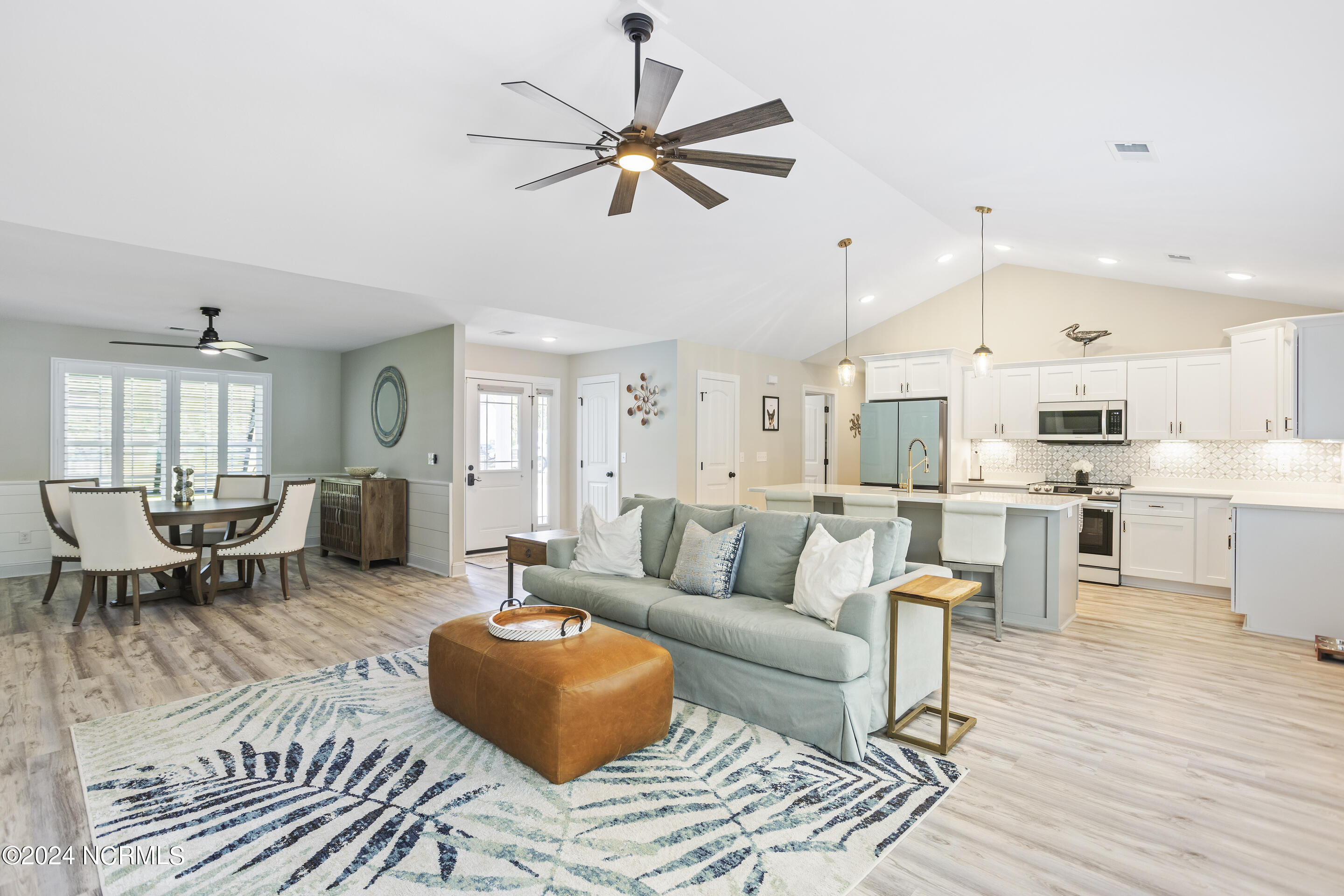 199 Boundary Loop Road Northwest Calabash, NC 28467 - Photo 8 of 45 Open main living, vaulted ceiling