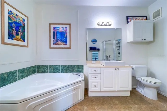 a view of a bathroom with a shower