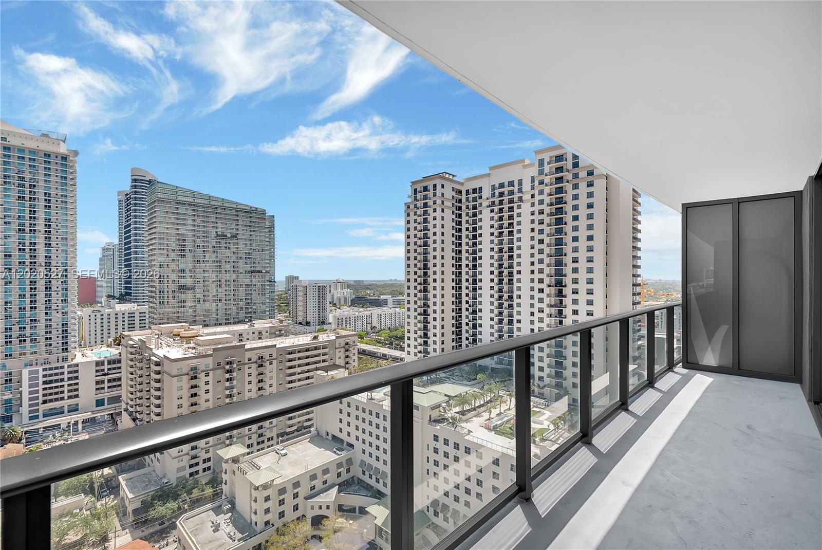45 Southwest 9th Street, Unit 2105 Miami, FL 33130 - Photo 18 of 27 a view of balcony with city view