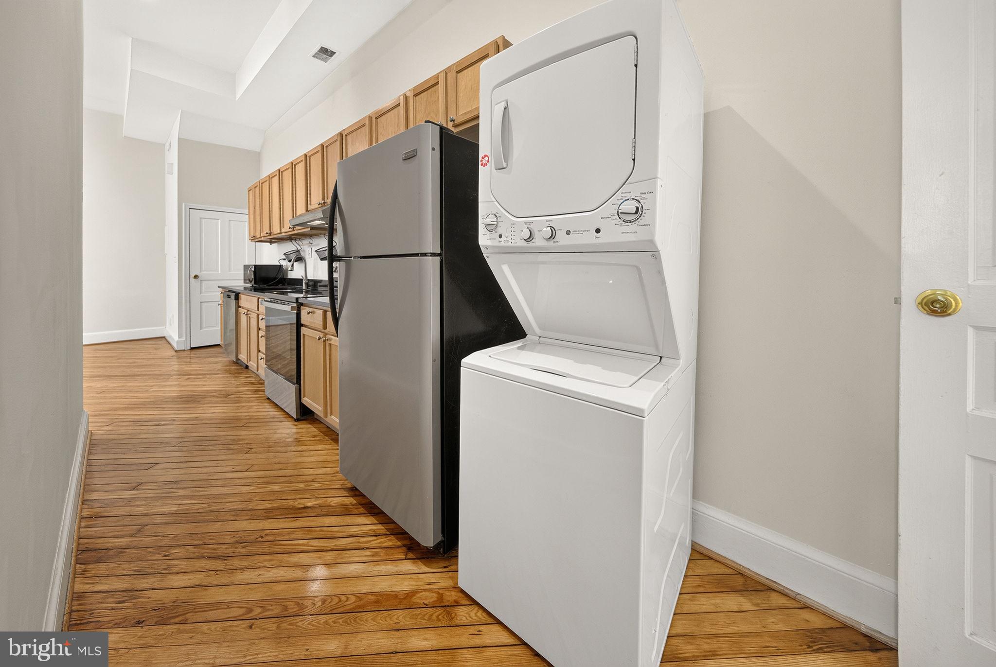 1213 12th Street Northwest, Unit A Washington, DC 20005 - Photo 22 of 34 In Unit Laundry - Washer-Dryer