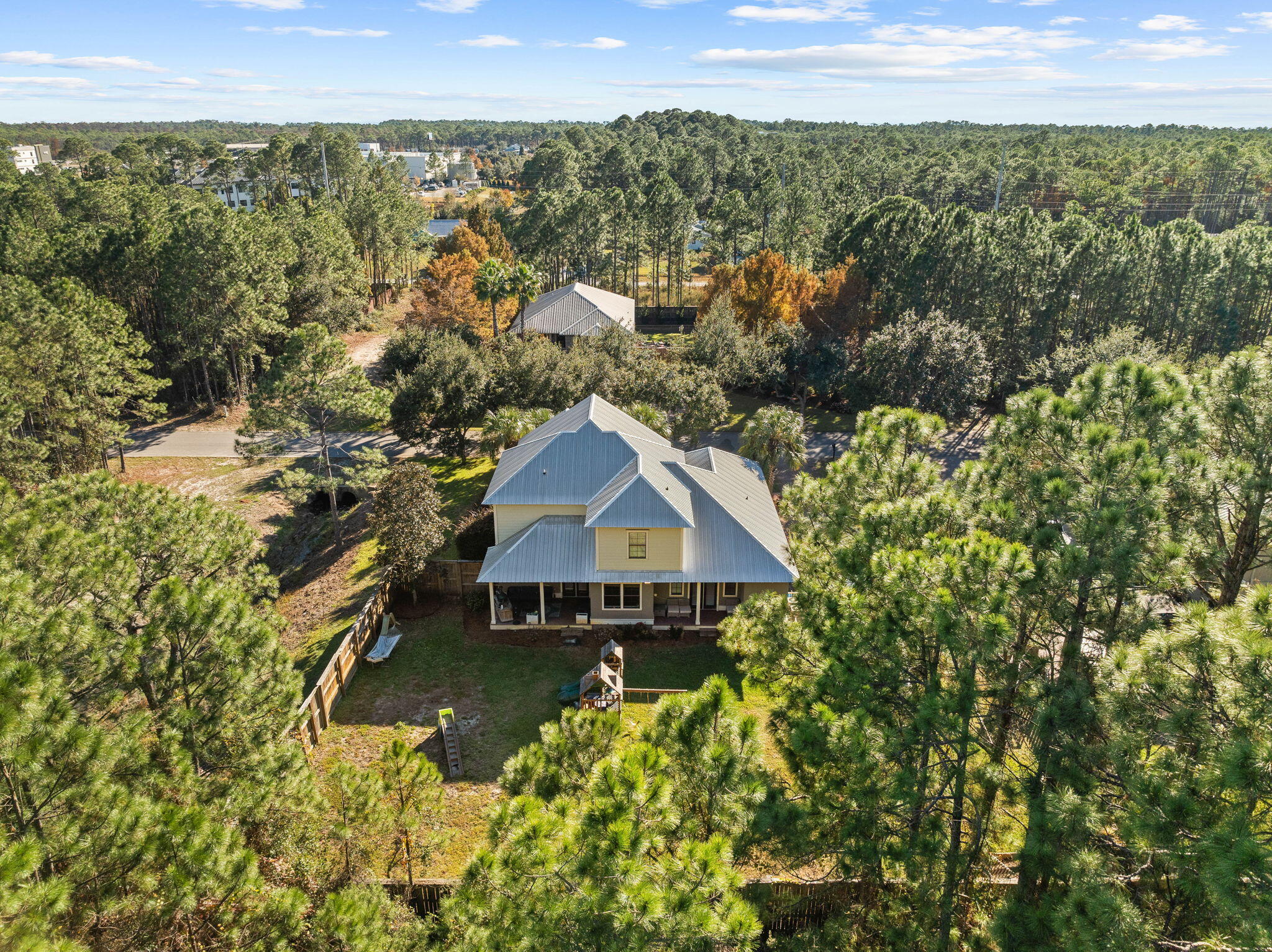144 Preston Path Santa Rosa Beach, FL 32459 - Photo 14 of 60 a view of a house with a yard