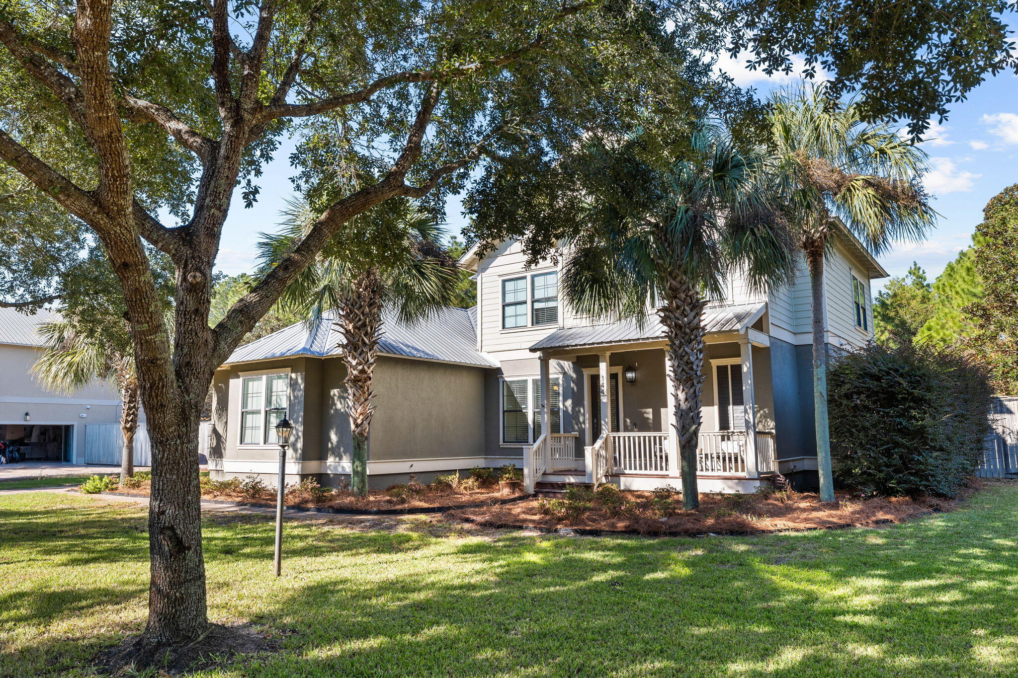 144 Preston Path Santa Rosa Beach, FL 32459 - Photo 9 of 60 a front view of house with yard and green space