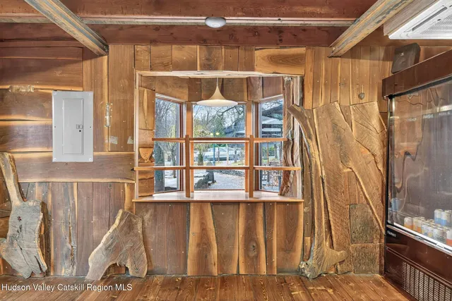 a view of front door