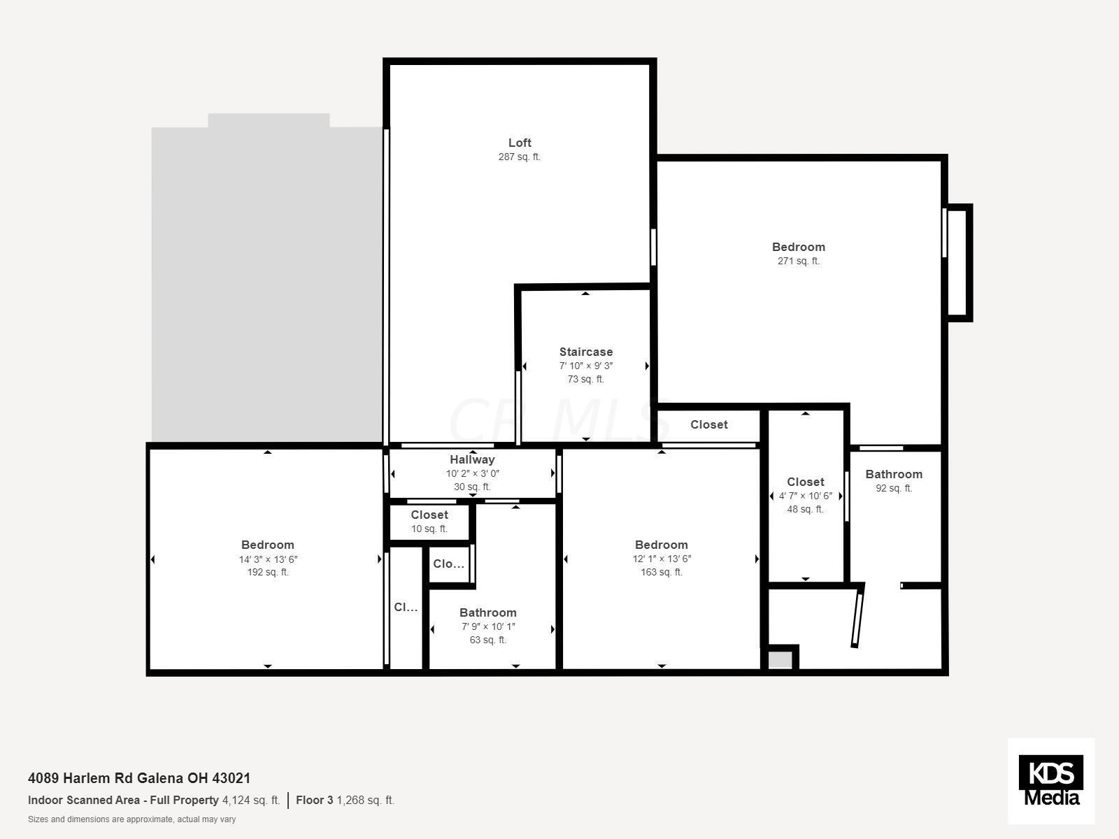 12787 Robins Road Westerville, OH 43082 - Photo 60 of 60 SecondFloor_12787 Robins Rd