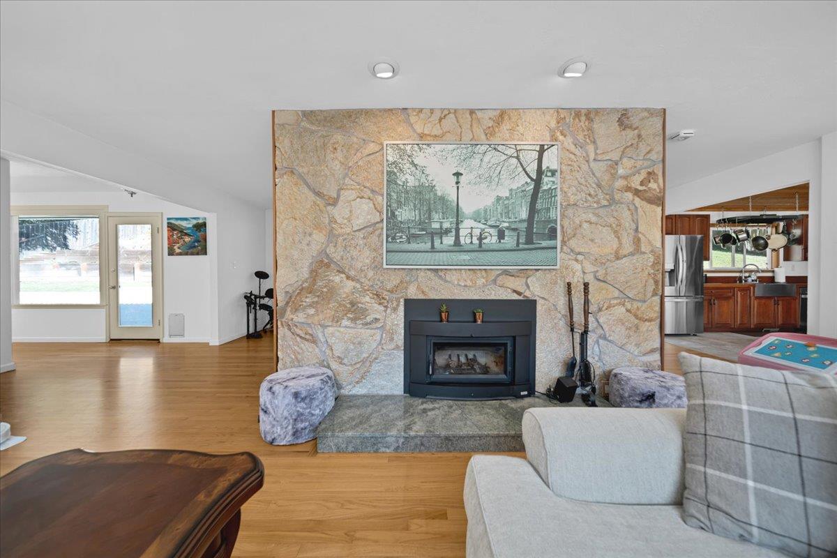 70 Corral De Tierra Road Salinas, CA 93908 - Photo 16 of 55 a living room with furniture and a fireplace