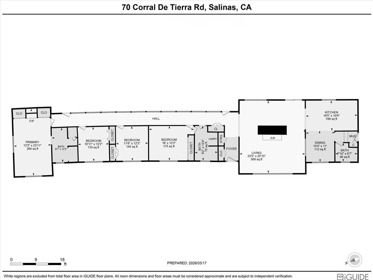 70 Corral De Tierra Road Salinas, CA 93908 - Photo 43 of 55 a picture of a floor plan