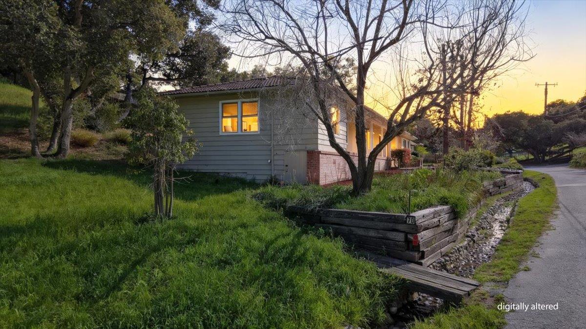 70 Corral De Tierra Road Salinas, CA 93908 - Photo 50 of 55 a backyard of a house with lots of green space
