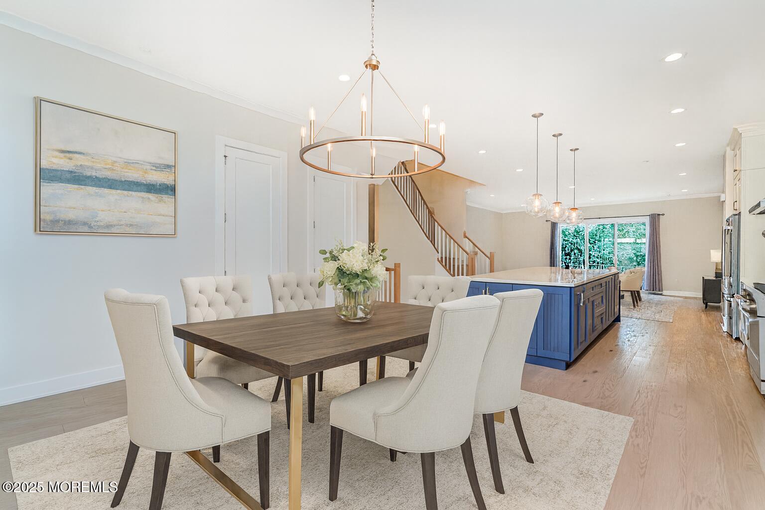 22 Edmund Way Middletown, NJ 07748 - Photo 12 of 49 a view of a dining room with furniture window and wooden floor