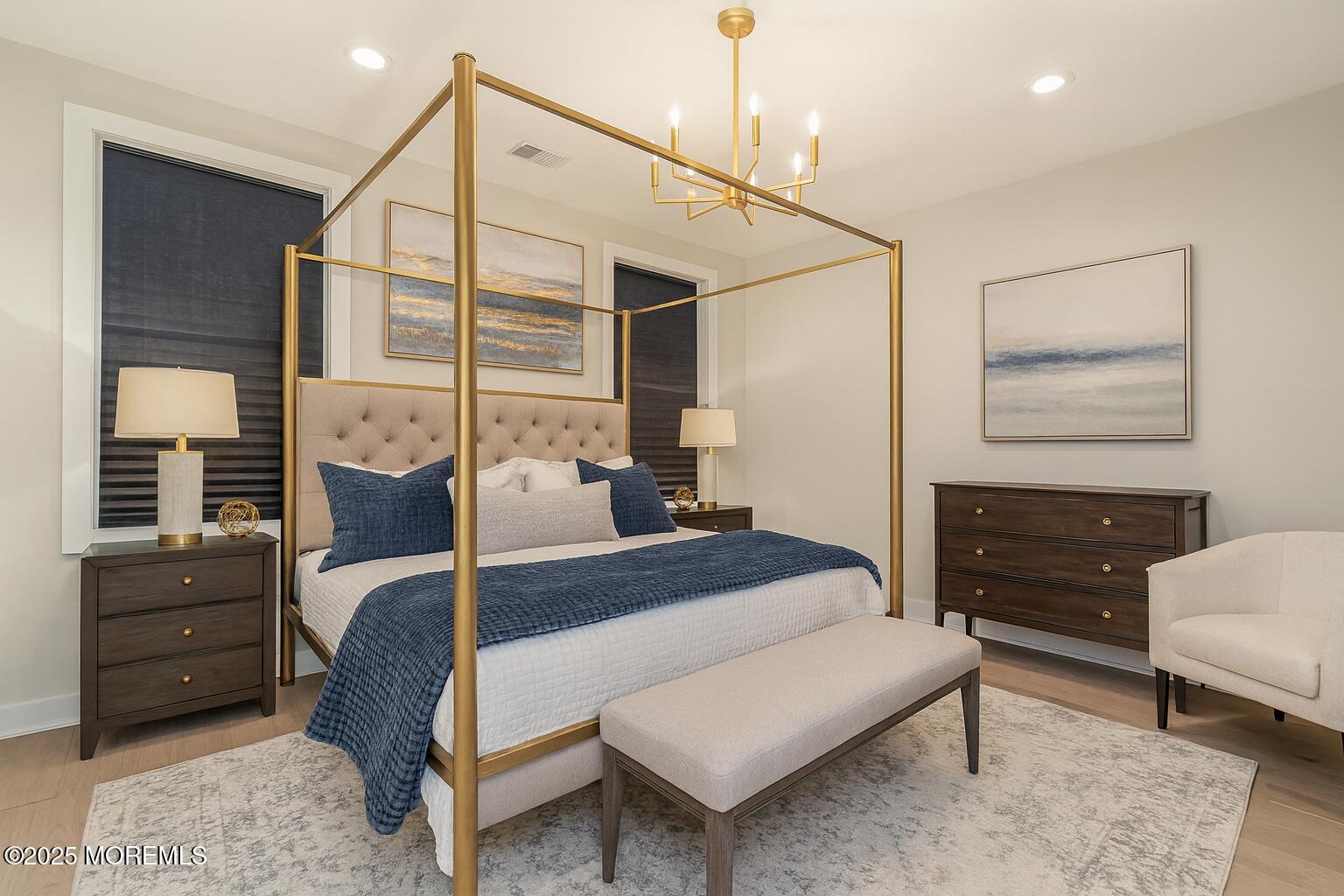 22 Edmund Way Middletown, NJ 07748 - Photo 31 of 49 a bedroom with a bed a dresser and chair