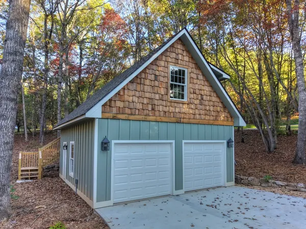 a view of a small house
