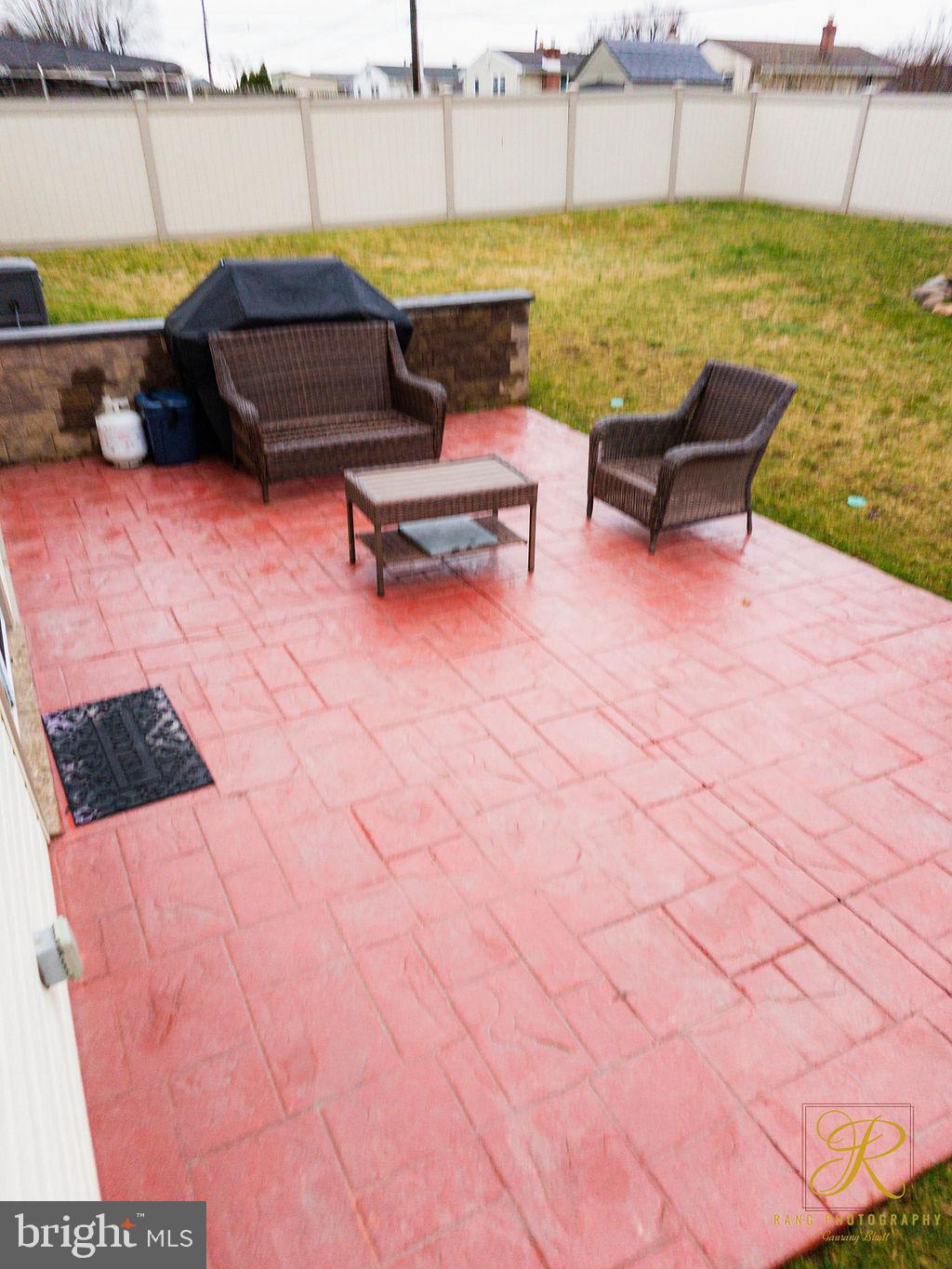 1026 Alpena Road Philadelphia, PA 19115 - Photo 33 of 36 New Stamped Concrete Patio