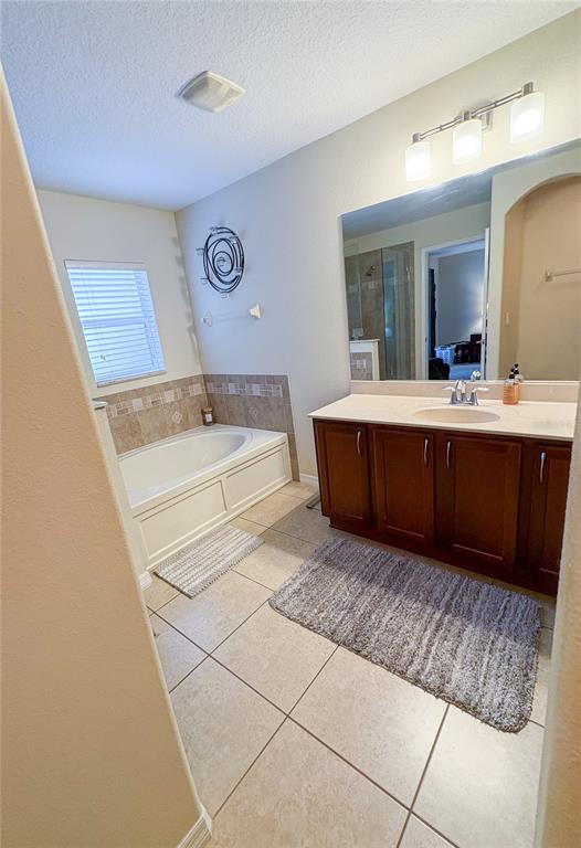 12715 Saulston Place Hudson, FL 34669 - Photo 36 of 44 a bathroom with a tub sink and mirror