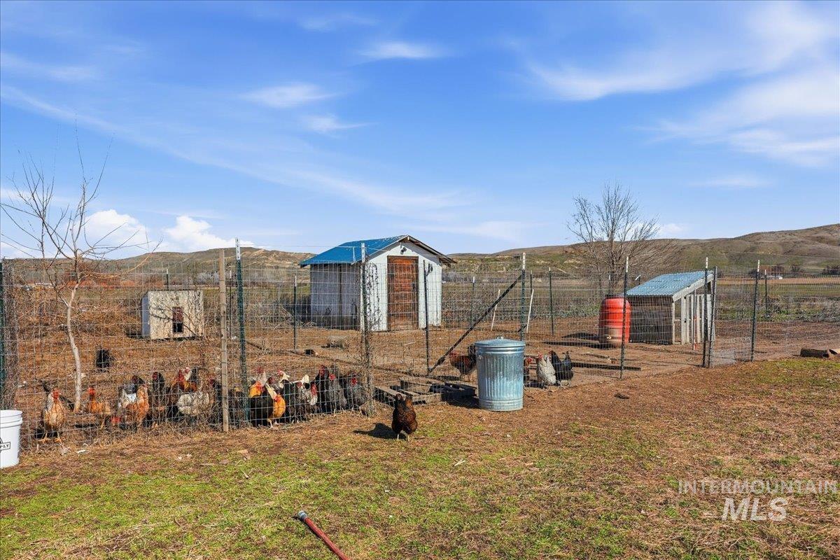 148 Glascock Road Weiser, ID 83672 - Photo 31 of 32 View of green lawn featuring exterior structure and an outbuilding
