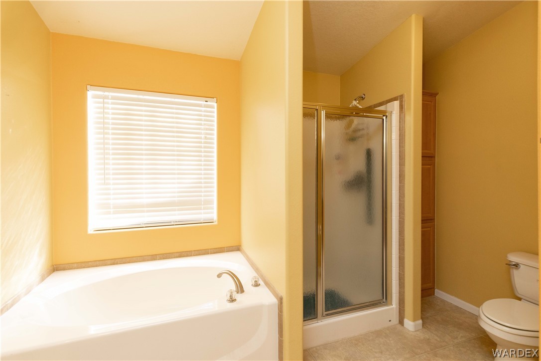 4102 Cibola Road Golden Valley, AZ 86413 - Photo 25 of 71 a bathroom with a bathtub and a toilet