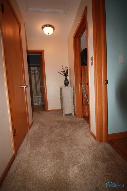 3128 Aldringham Road Toledo, OH 43606 - Photo 17 of 35 Upstairs hallway with original wood doors & molding!