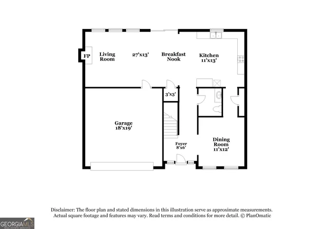 $2,240 | 3644 Walnut Creek Way, Lithonia, GA 30038