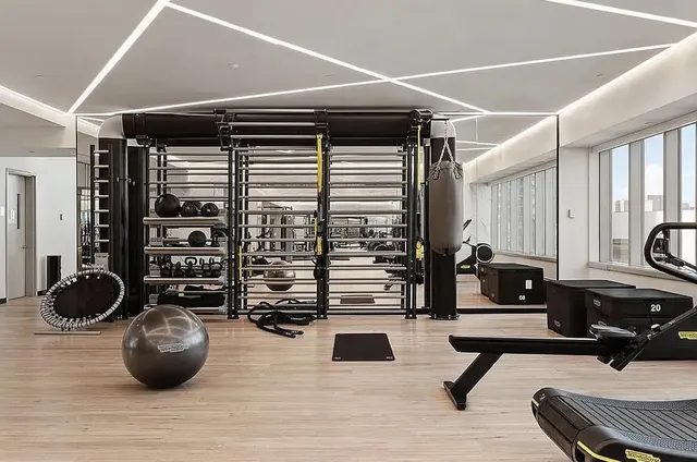 a view of swimming pool with dining room