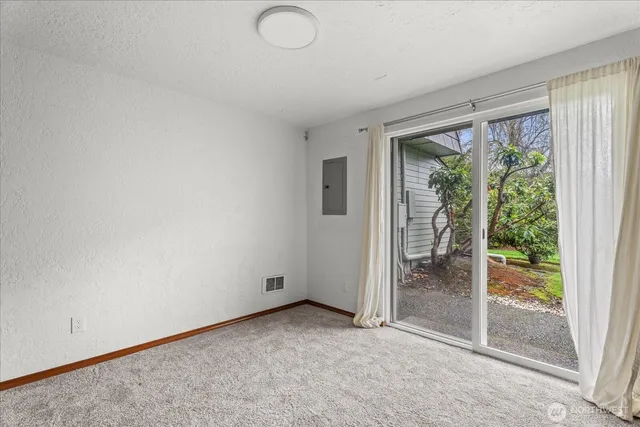a view of a big room with stairs and stairs