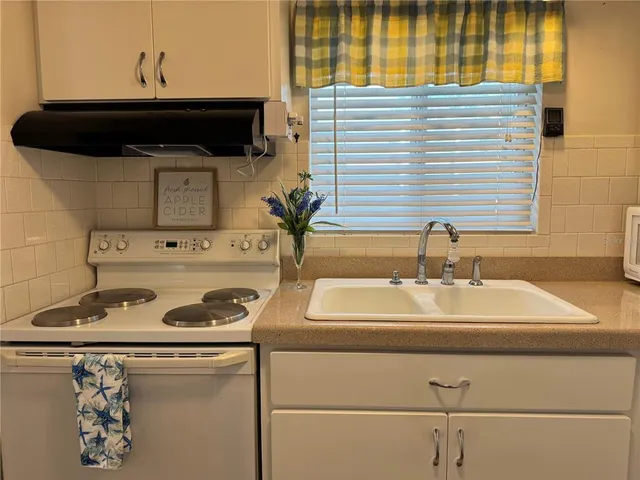 a close view of utility room