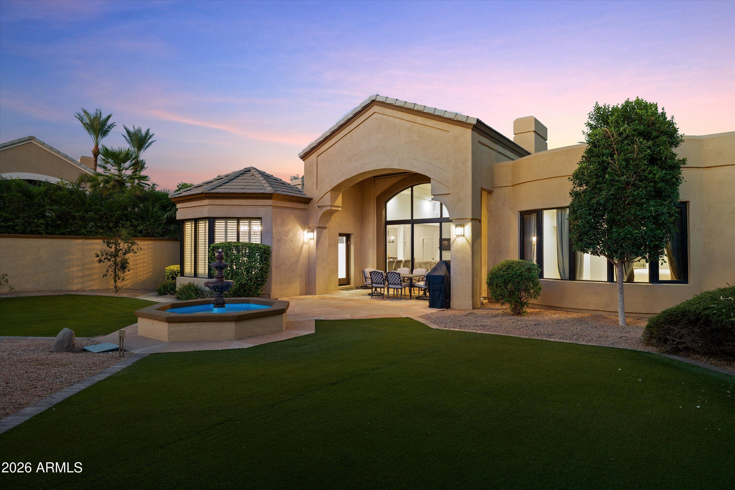 7323 East Gainey Ranch Road, Unit 18 Scottsdale, AZ 85258 - Photo 68 of 90 backyard