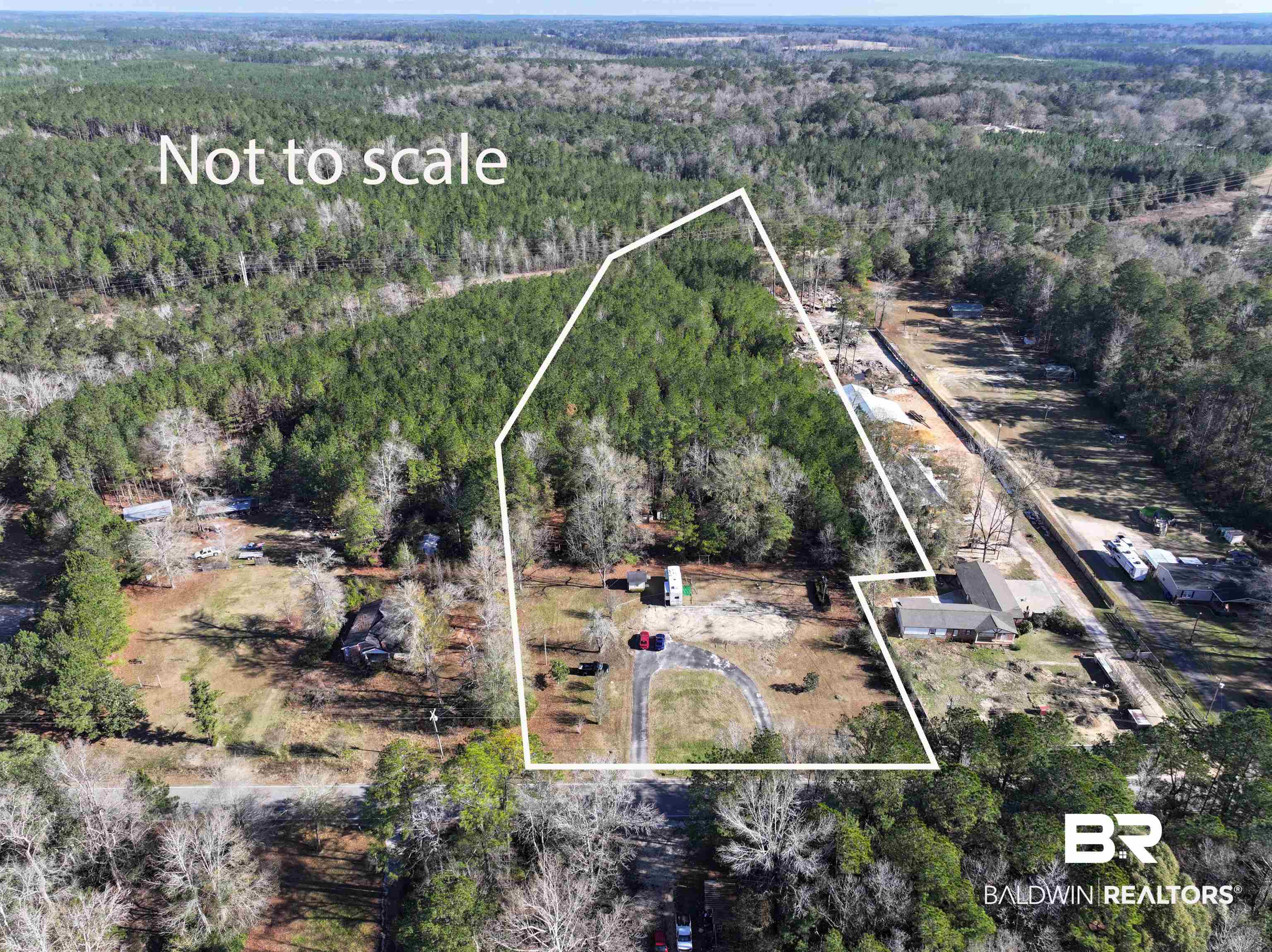 5146 Appleton Road Brewton, AL 36426 - Photo 1 of 1 Aerial view