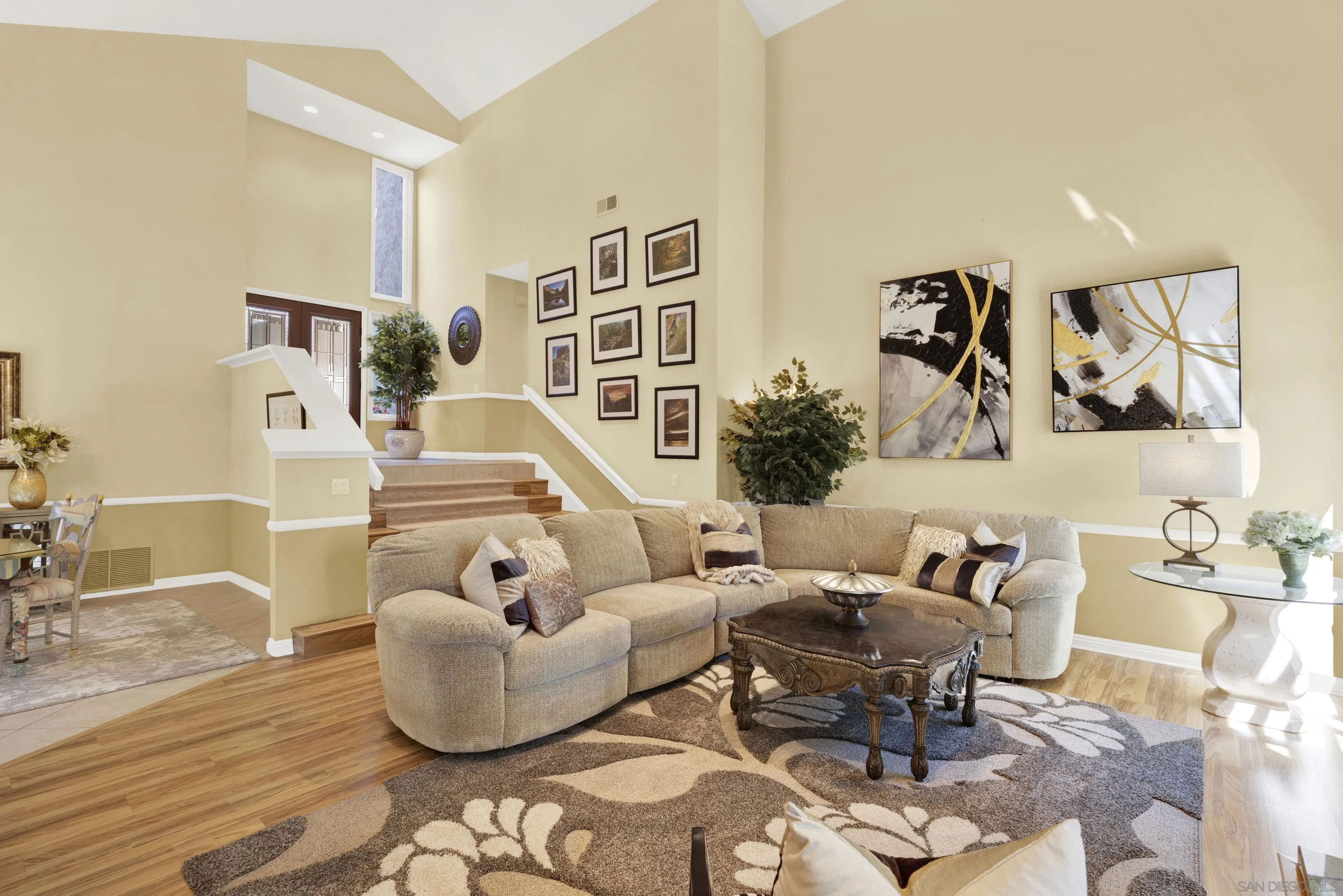 17233 Cuvee Court Poway, CA 92064 - Photo 11 of 53 a living room with furniture and a wooden floor