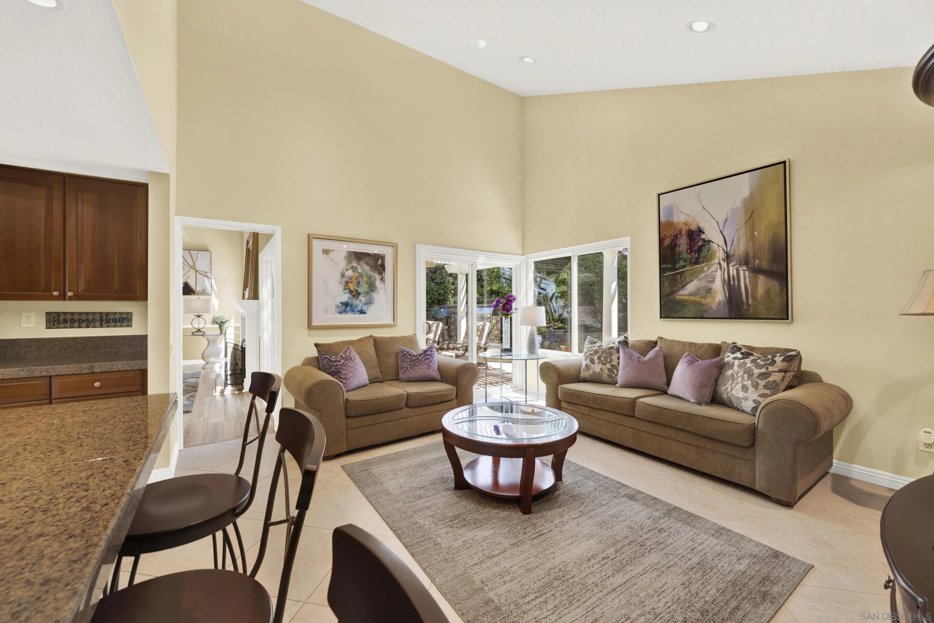 17233 Cuvee Court Poway, CA 92064 - Photo 18 of 53 a living room with furniture and a wooden floor