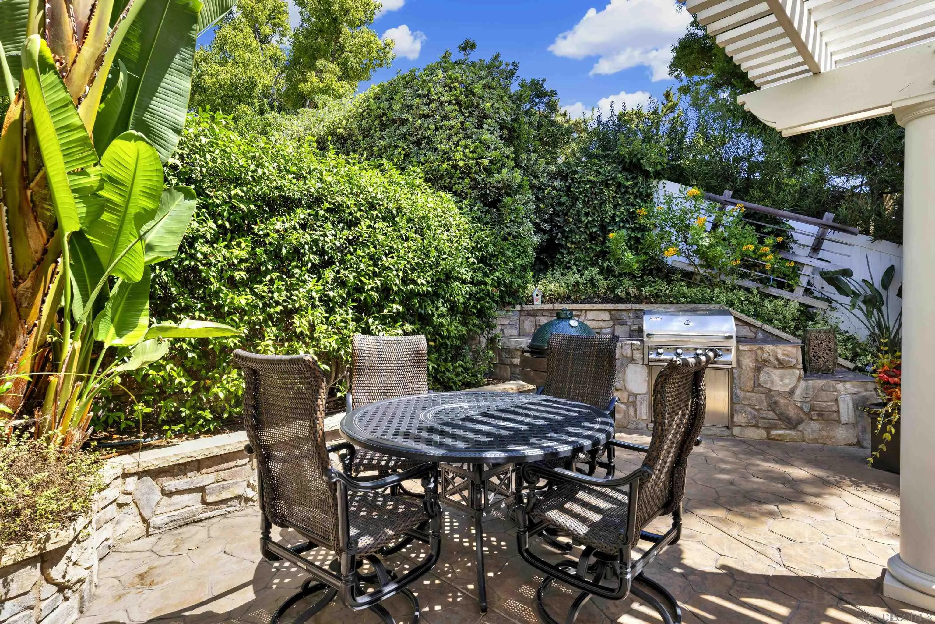 17233 Cuvee Court Poway, CA 92064 - Photo 46 of 53 a view of a table and chairs in the patio