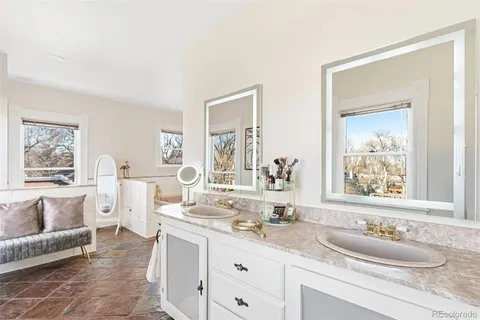 a very nice looking room with a large window