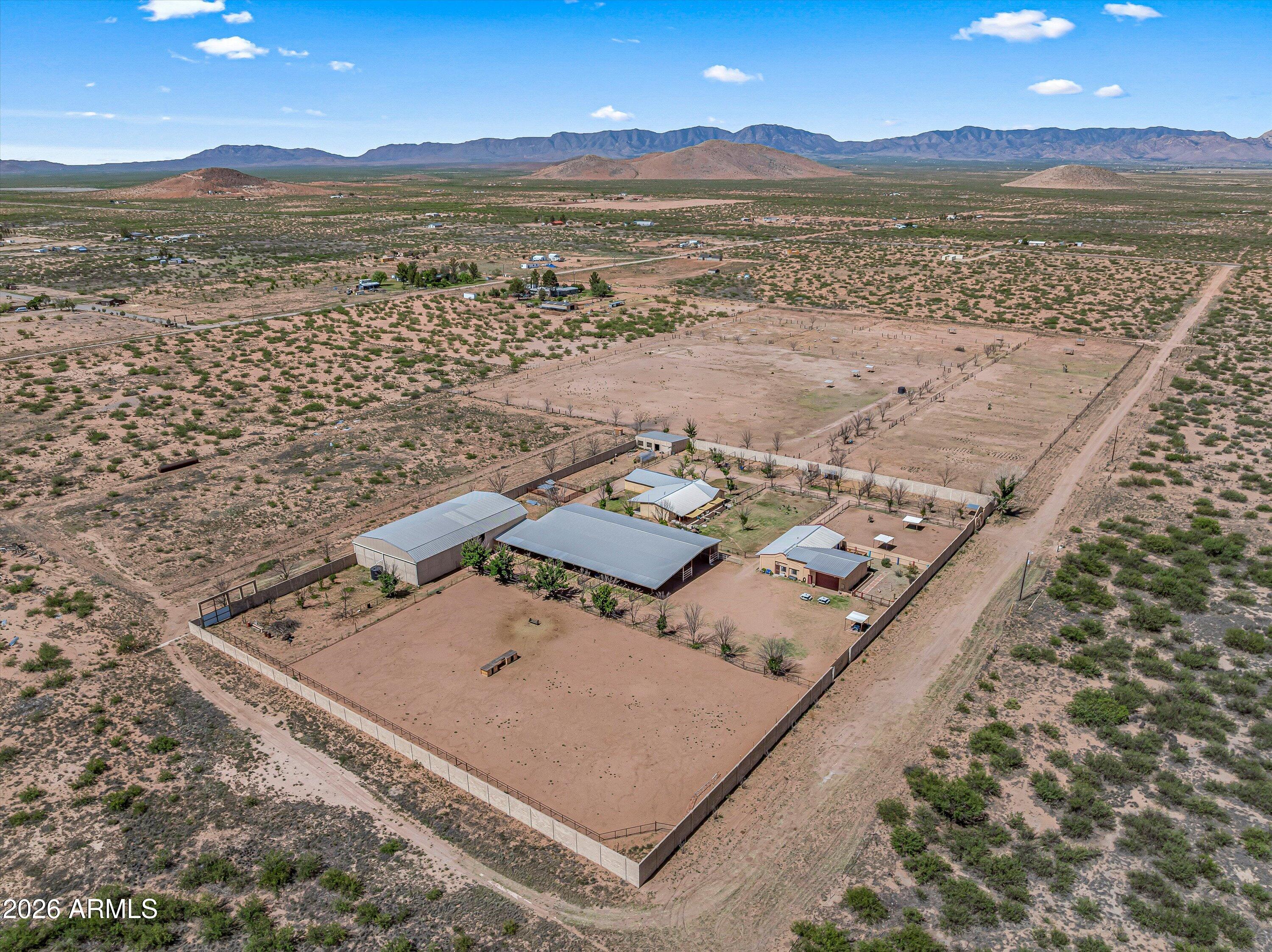 3661 East Antelope Road Pearce, AZ 85625 - Photo 47 of 52 69-Wide Aerial View - SW