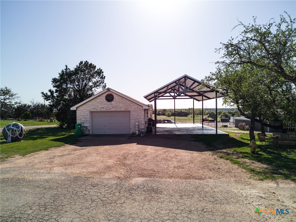 690 A County Road 4707 Kempner, TX 76539 - Photo 26 of 39 a view of a house with backyard and garden