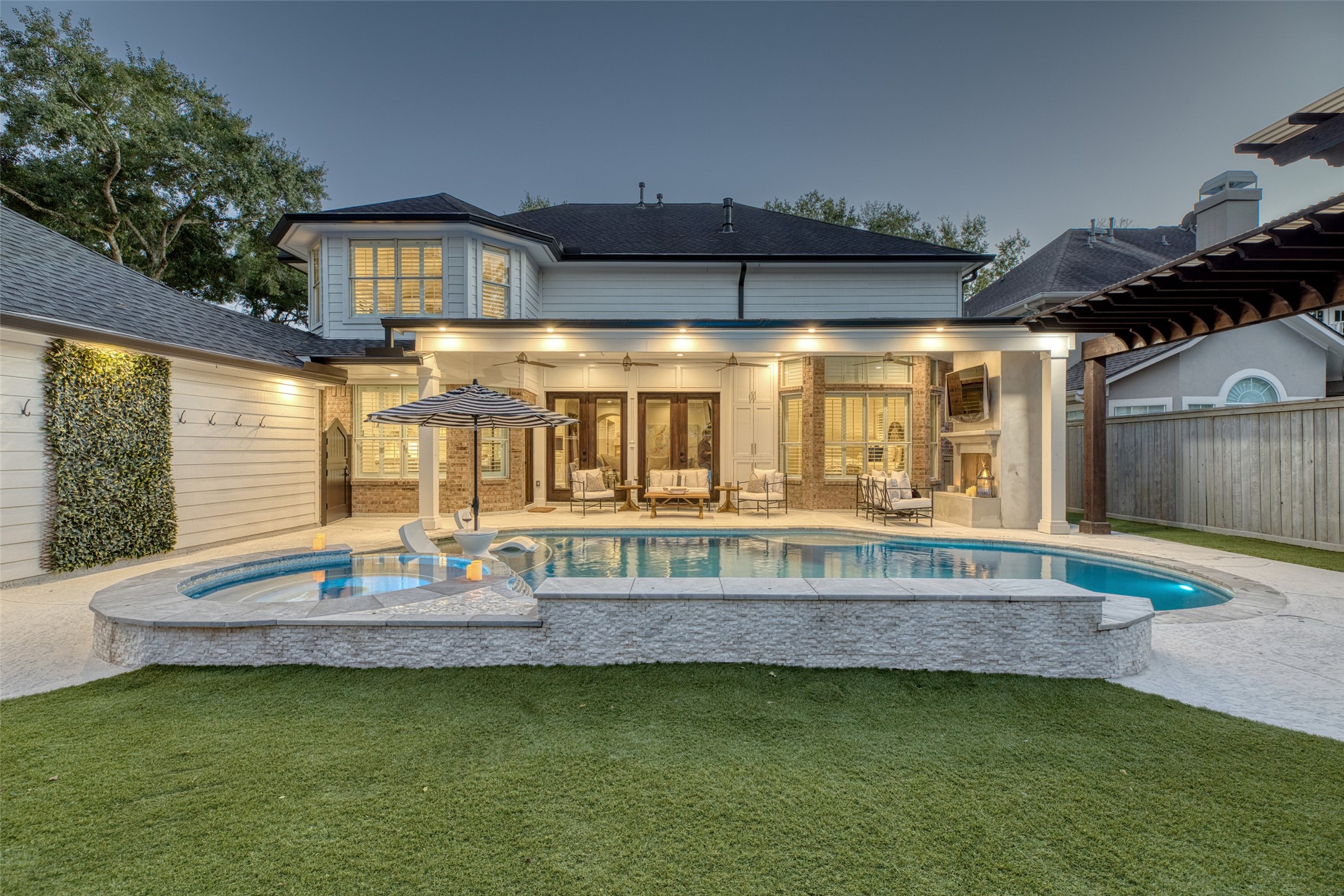 19522 Tamarack Way Houston, TX 77094 - Photo 44 of 50 a view of pool table and chairs in patio