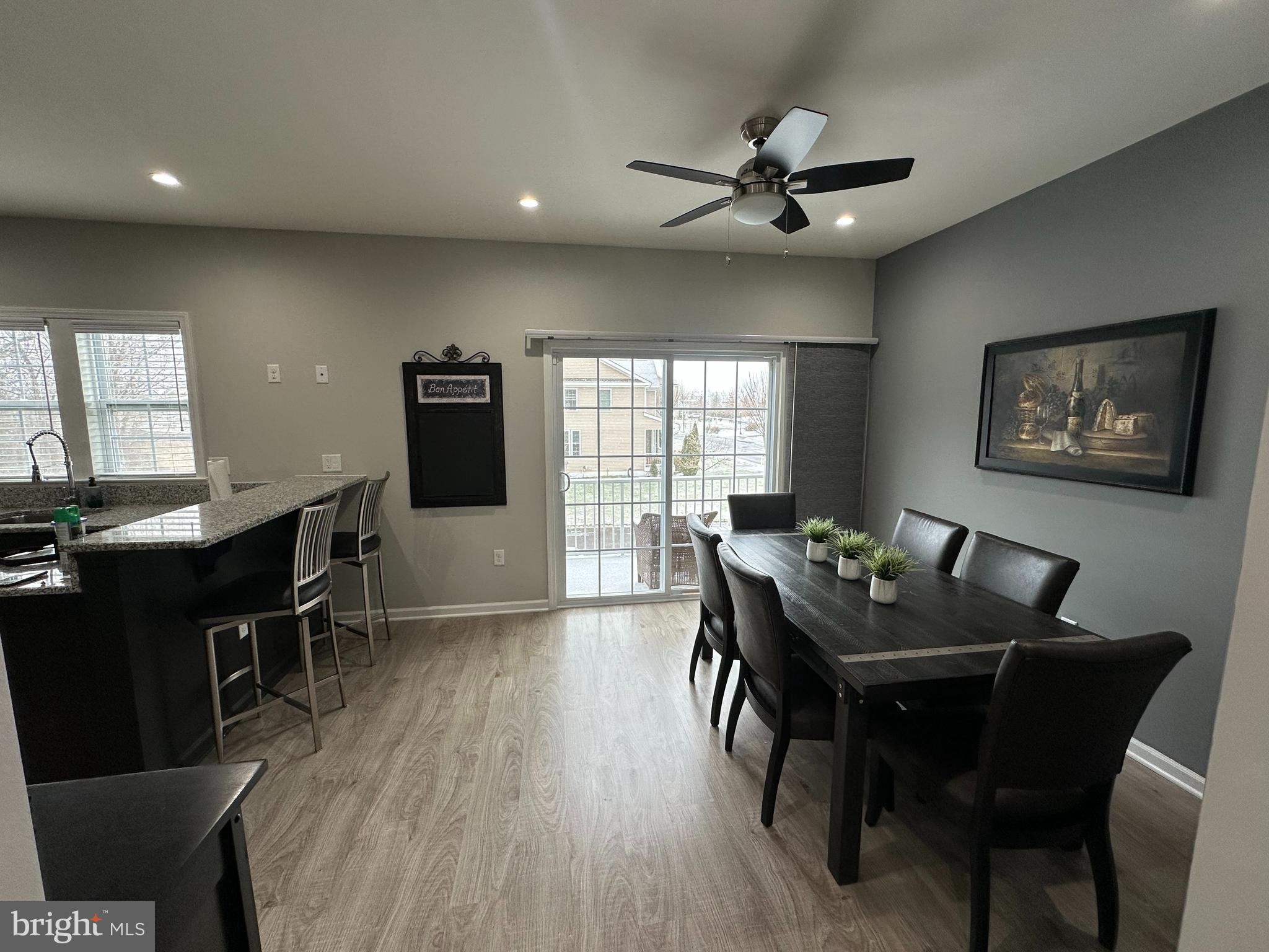 20 Canter Place Chesterfield, NJ 08515 - Photo 14 of 31 a view of a dining room with furniture window and wooden floor
