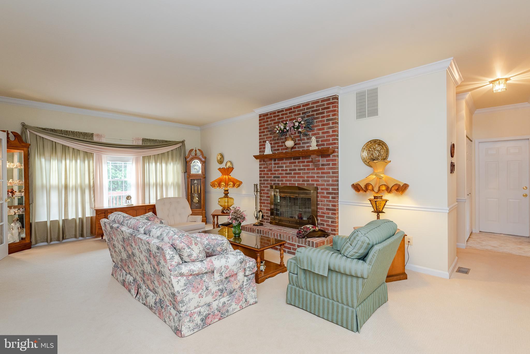4923 Carroll Manor Road Baldwin, MD 21013 - Photo 9 of 35 Family Room with Wood Burning Fireplace