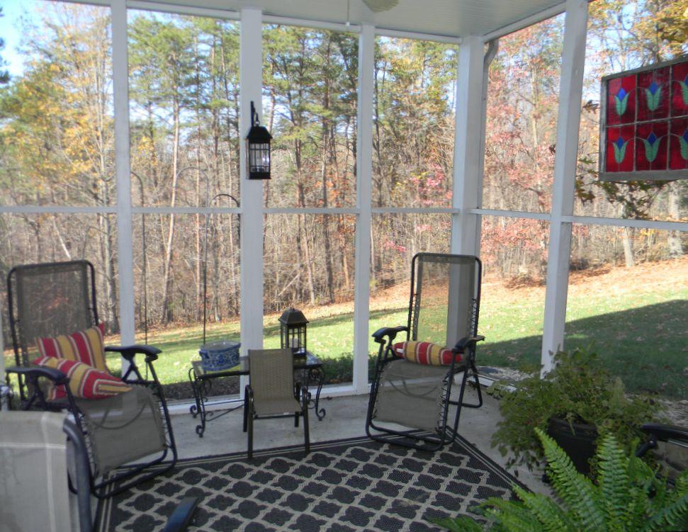 1461 Archway Road Blue Ridge, VA 24064 - Photo 24 of 32 Screened Patio