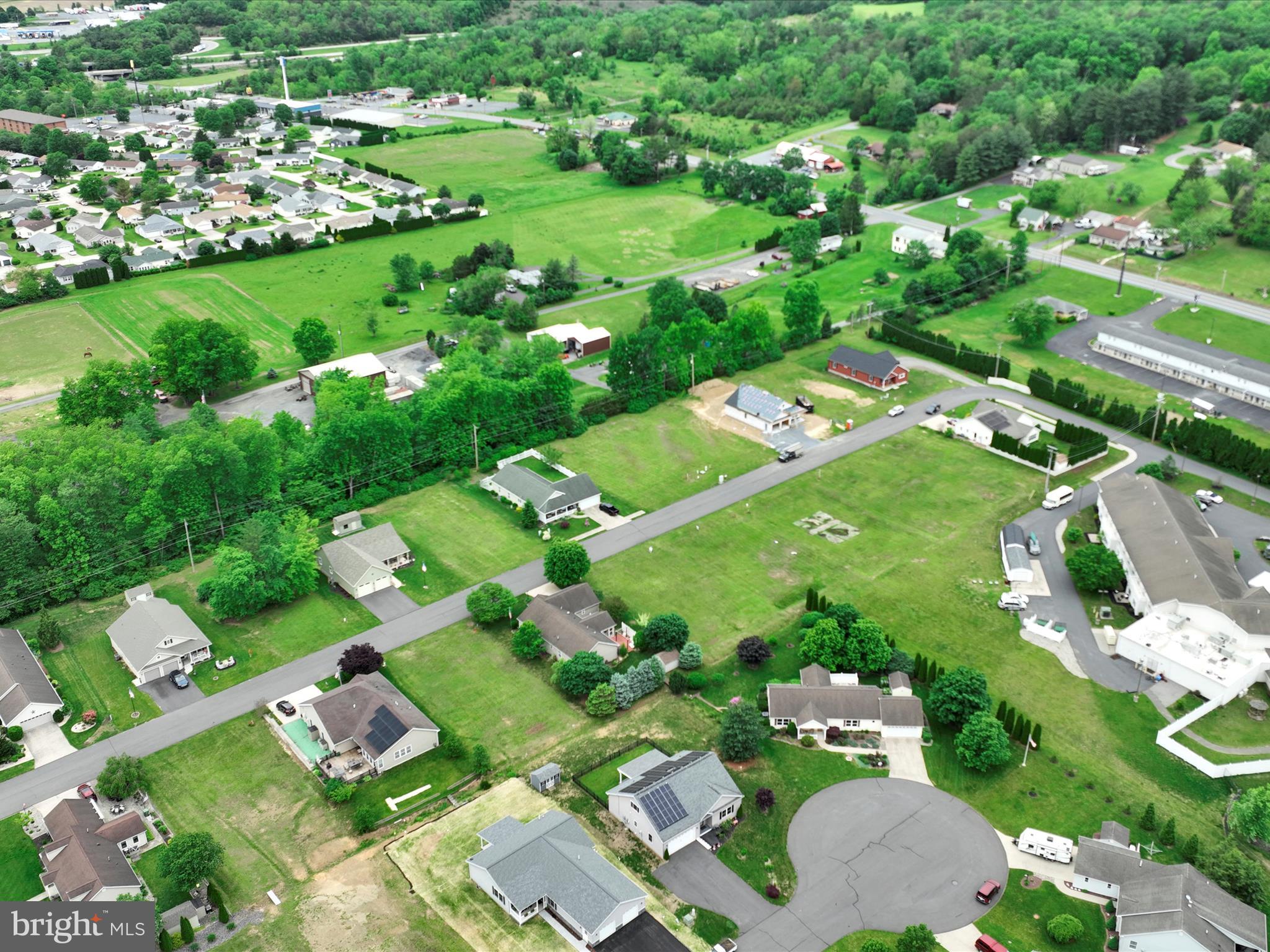 Lot 17 Beauty Mary Way Pine Grove Pine Grove, PA 17963 - Photo 7 of 7 an aerial view of a city with lots of residential buildings and green space