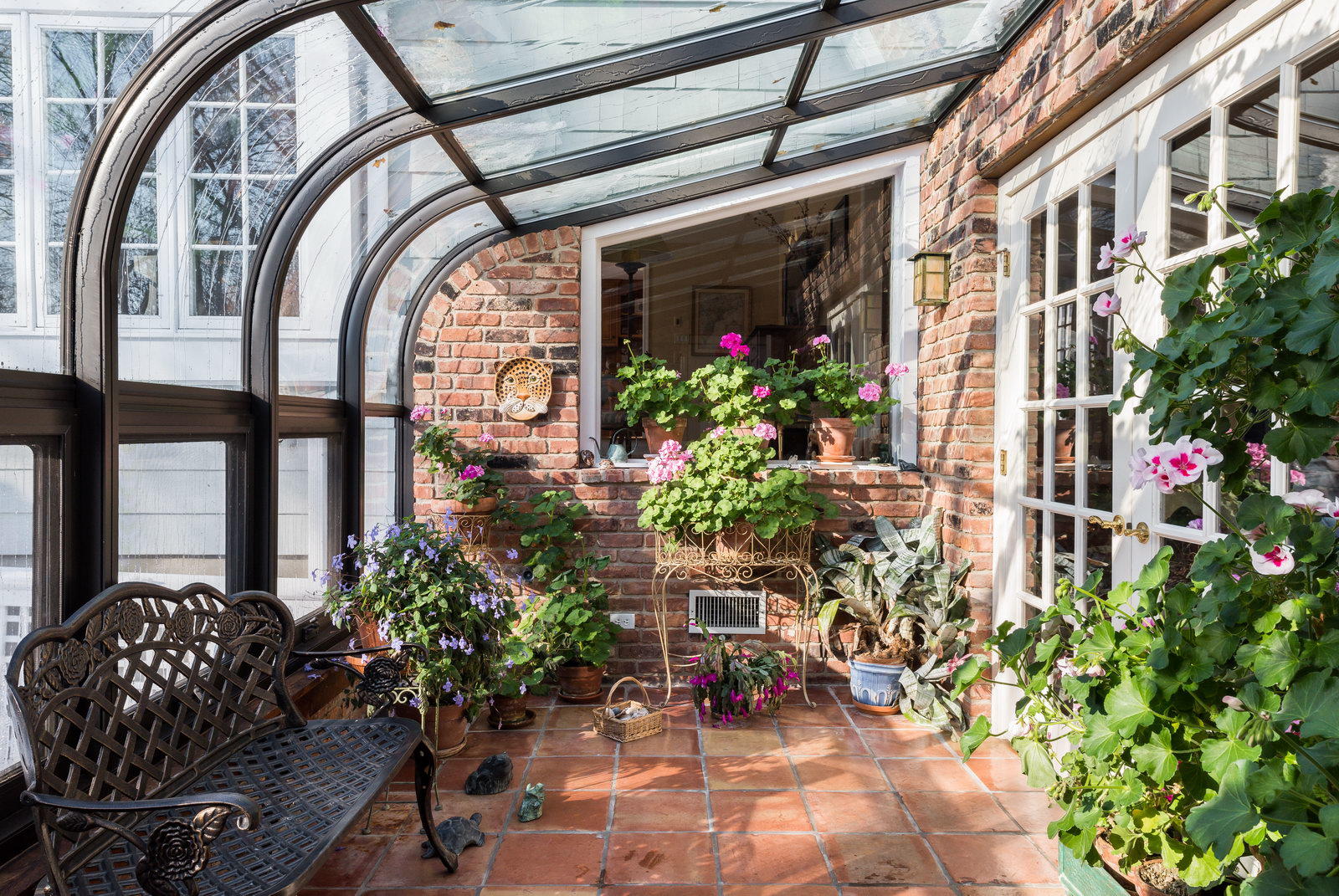 8 Priscilla Lane Darien, CT 06820 - Photo 2 of 37 a couple of flower plants in front of a building