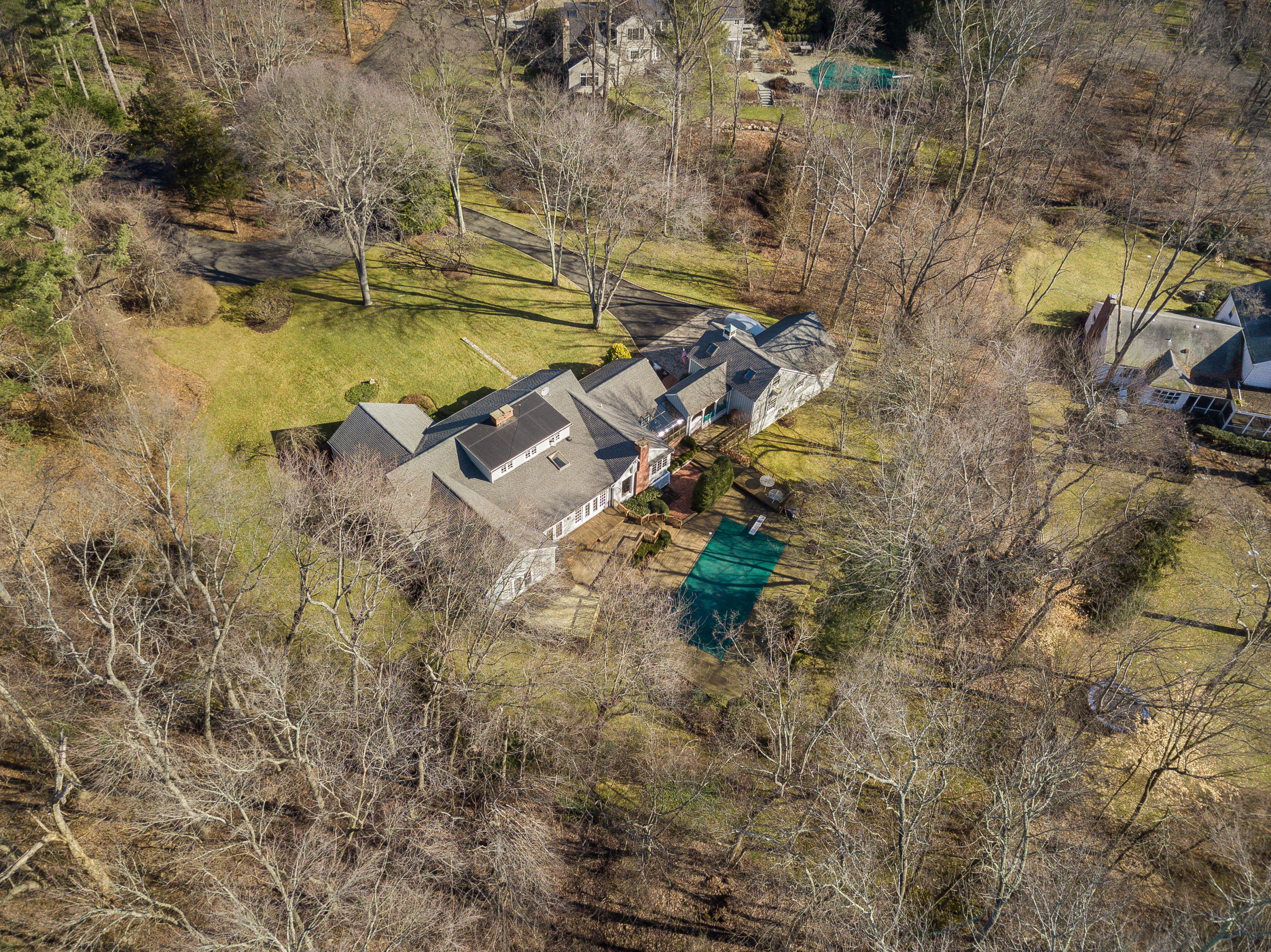 8 Priscilla Lane Darien, CT 06820 - Photo 29 of 37 a view of a lake with outdoor space