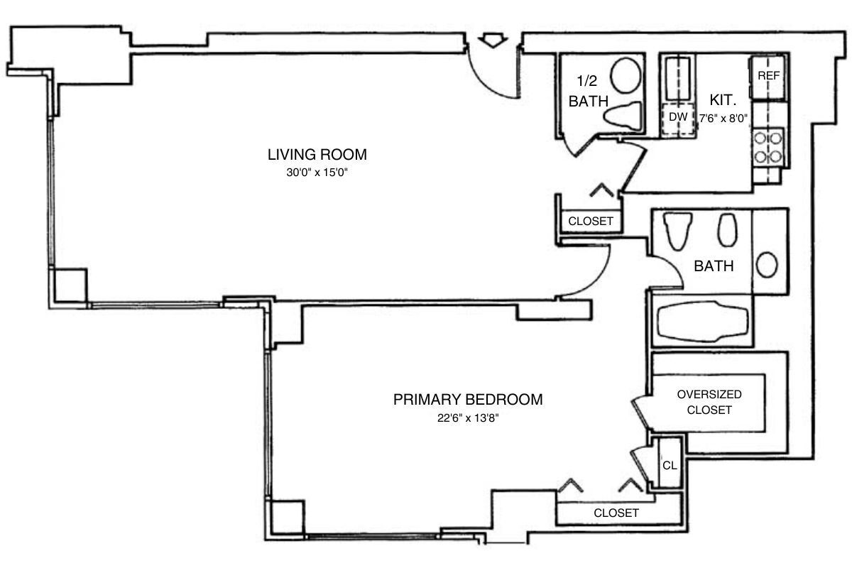 Undisclosed Address Manhattan, NY 10022 - Photo 16 of 16 a picture of a wall with a white wall