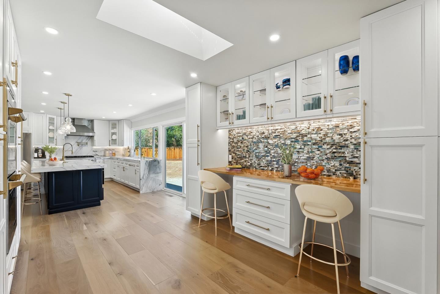 5701 Lewis Way Concord, CA 94521 - Photo 16 of 54 a kitchen with stainless steel appliances kitchen island granite countertop a refrigerator and cabinets
