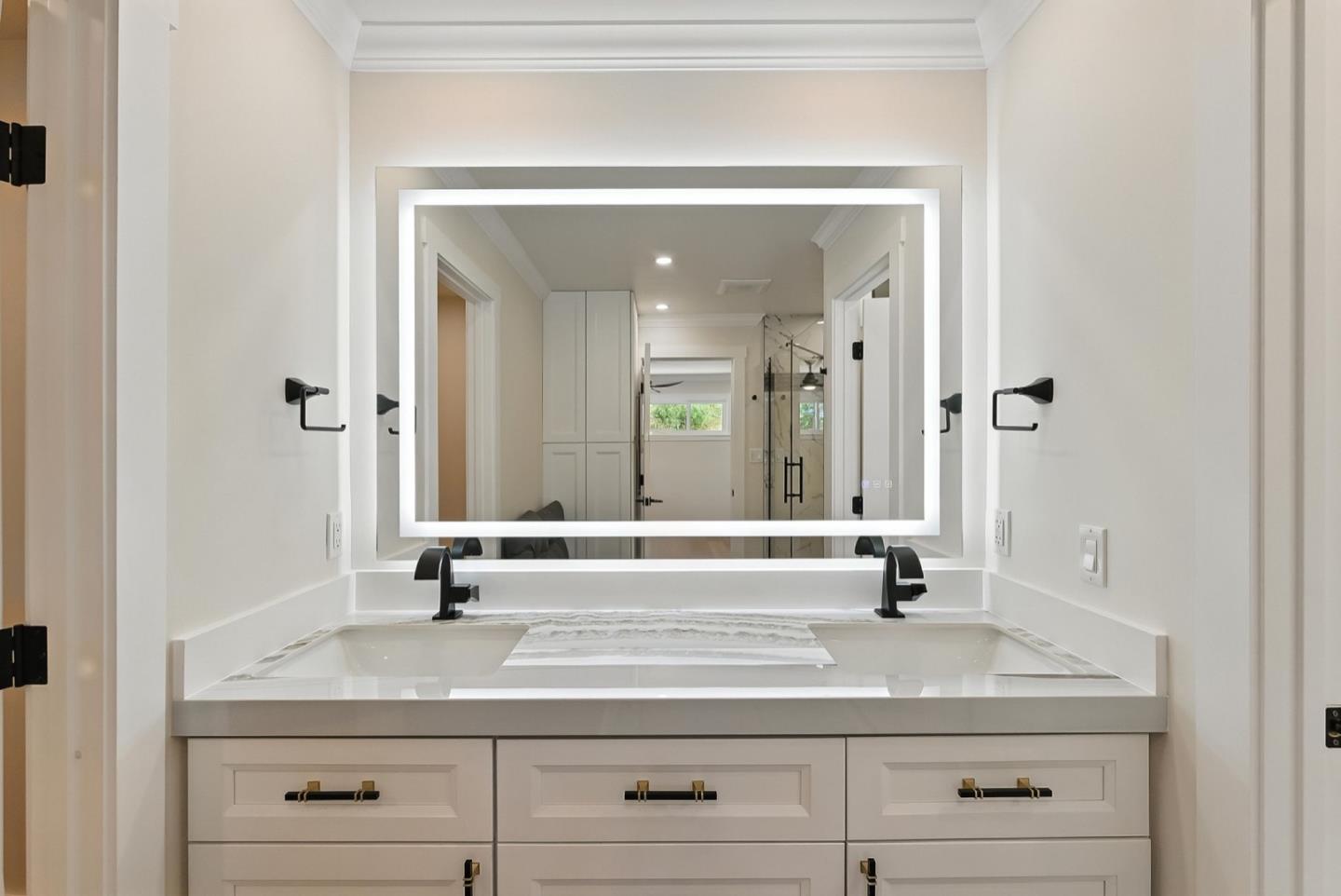 5701 Lewis Way Concord, CA 94521 - Photo 23 of 54 a bathroom with a sink and a mirror